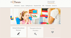 Desktop Screenshot of cbstherapy.com